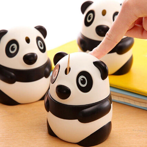 Tooth pic panda holder